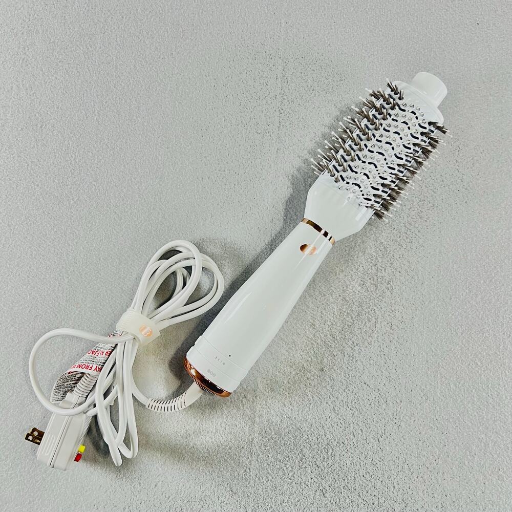 T3 76656 AireBrush One-Step Smoothing and Volumizing Hair Dryer Brush White/Rose